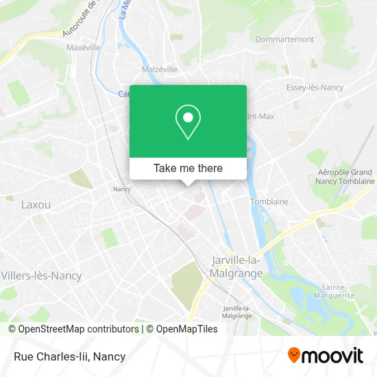 Rue Charles-Iii map