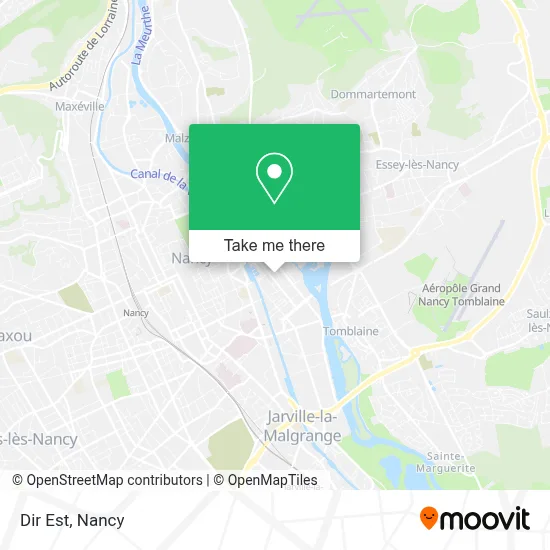 Dir Est map