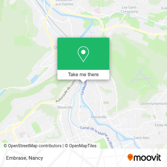Embrase map