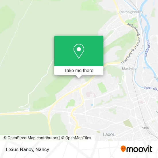 Lexus Nancy map