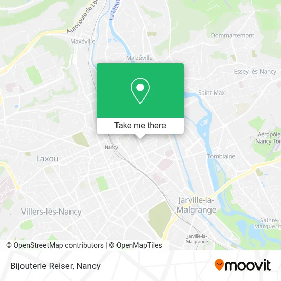 Bijouterie Reiser map