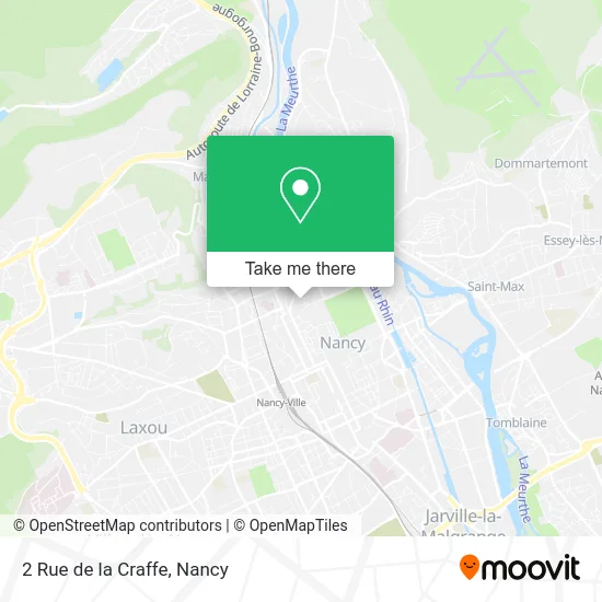 2 Rue de la Craffe map