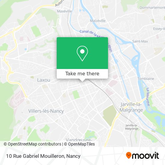 10 Rue Gabriel Mouilleron map