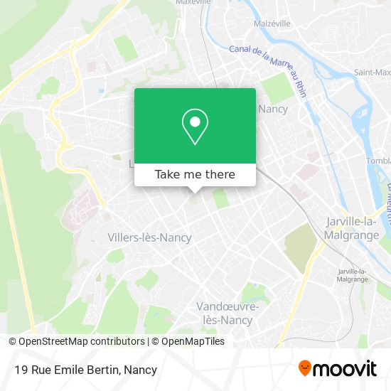 19 Rue Emile Bertin map