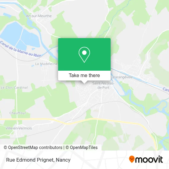 Rue Edmond Prignet map