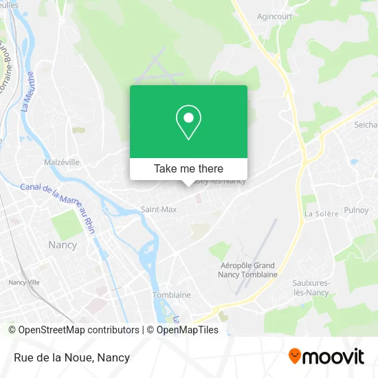 Rue de la Noue map