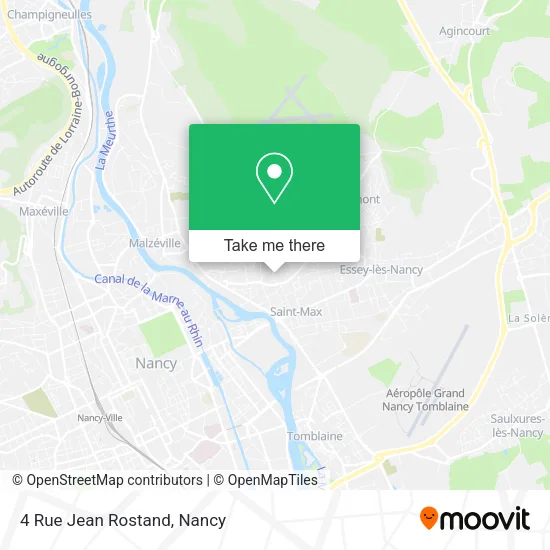 4 Rue Jean Rostand map