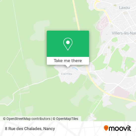 8 Rue des Chalades map