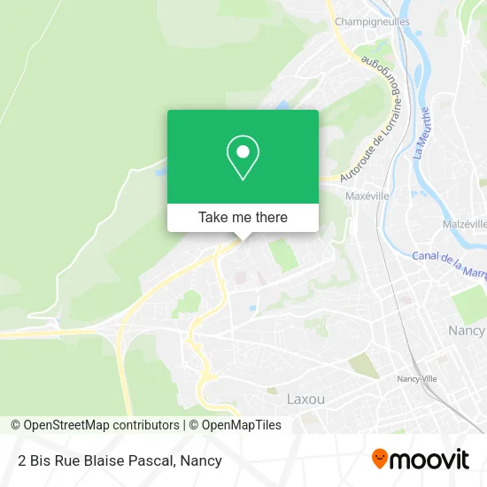 2 Bis Rue Blaise Pascal map
