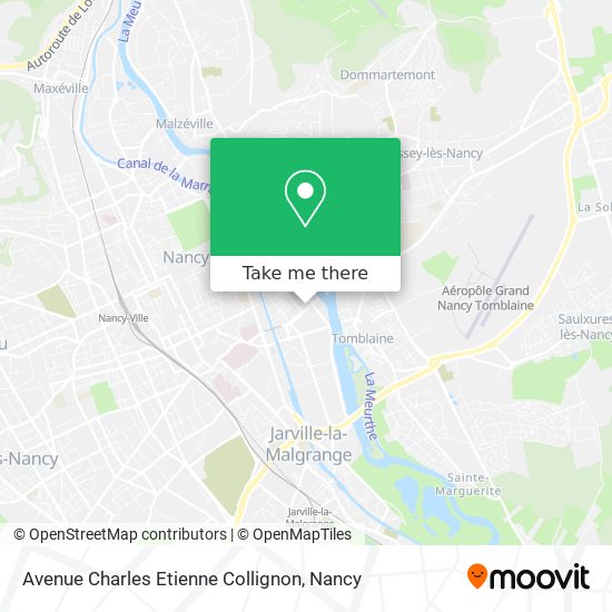 Avenue Charles Etienne Collignon map