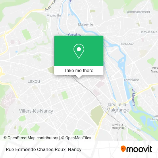 Rue Edmonde Charles Roux map