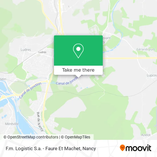 F.m. Logistic S.a. - Faure Et Machet map