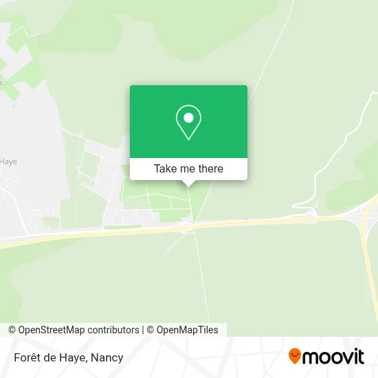 Forêt de Haye map