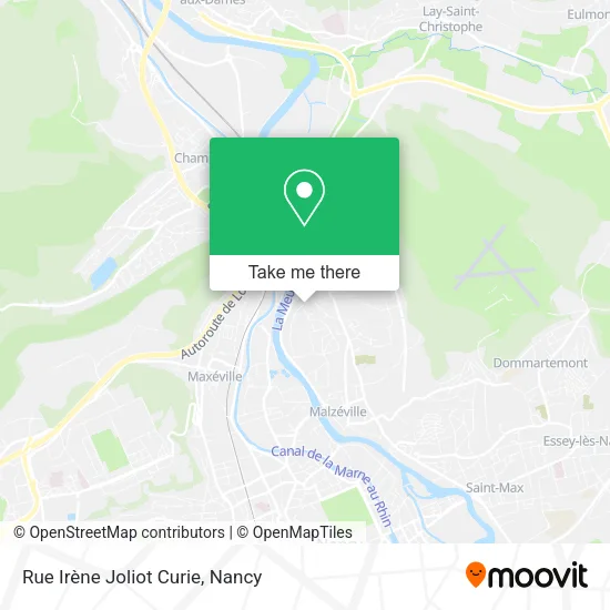 Rue Irène Joliot Curie map