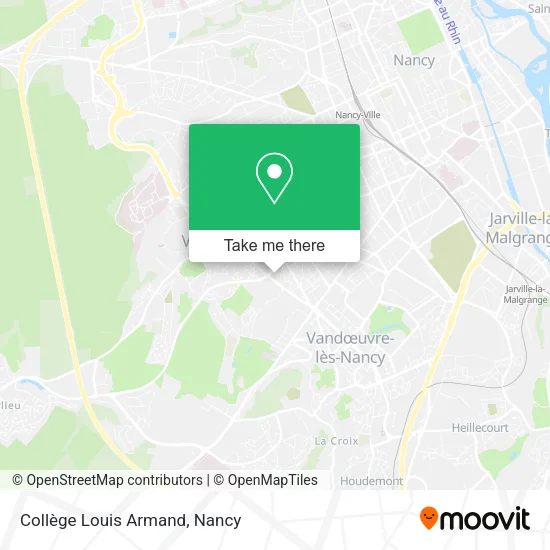 Collège Louis Armand map