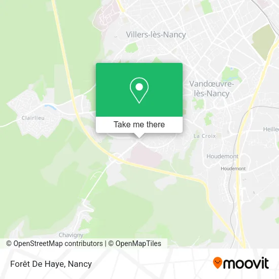 Forêt De Haye map