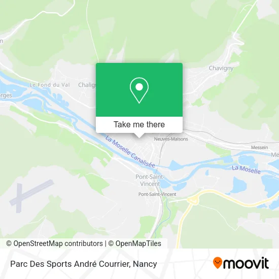 Parc Des Sports André Courrier map