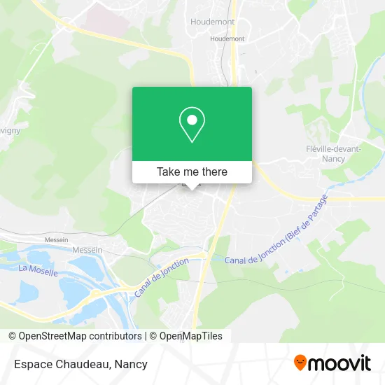 Espace Chaudeau map
