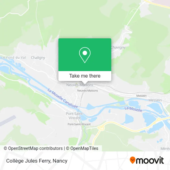 Collège Jules Ferry map