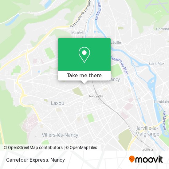 Carrefour Express map