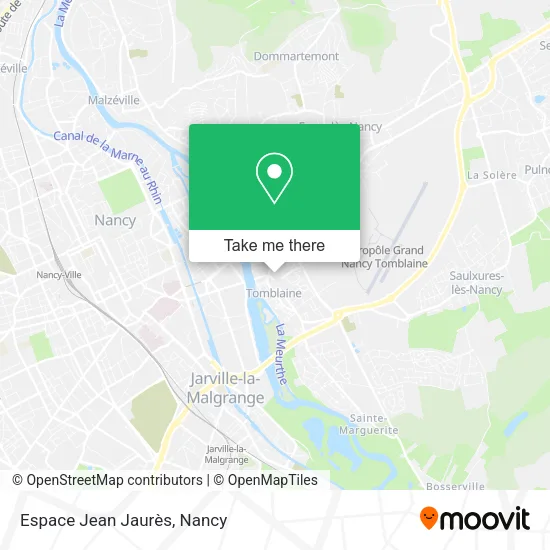 Espace Jean Jaurès map
