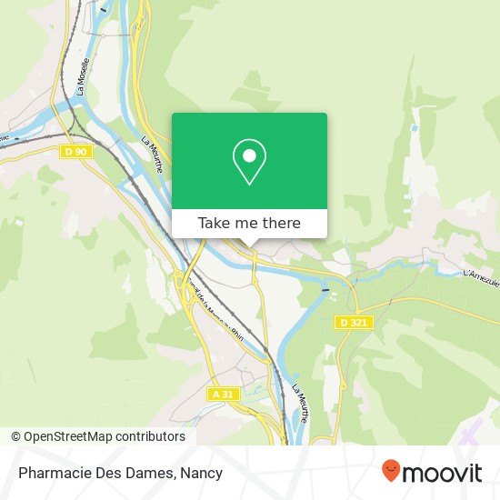 Pharmacie Des Dames map