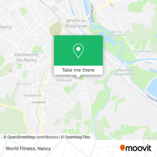 World Fitness map