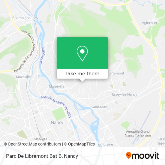 Parc De Libremont Bat B map