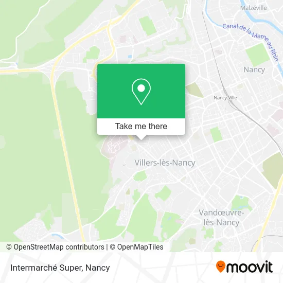 Intermarché Super map