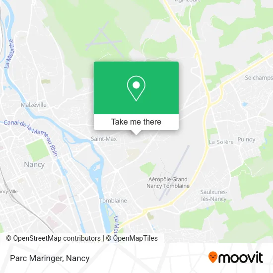 Parc Maringer map