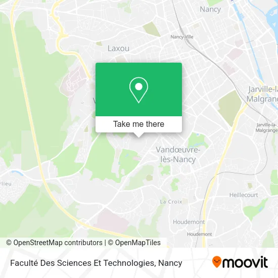 Faculté Des Sciences Et Technologies map