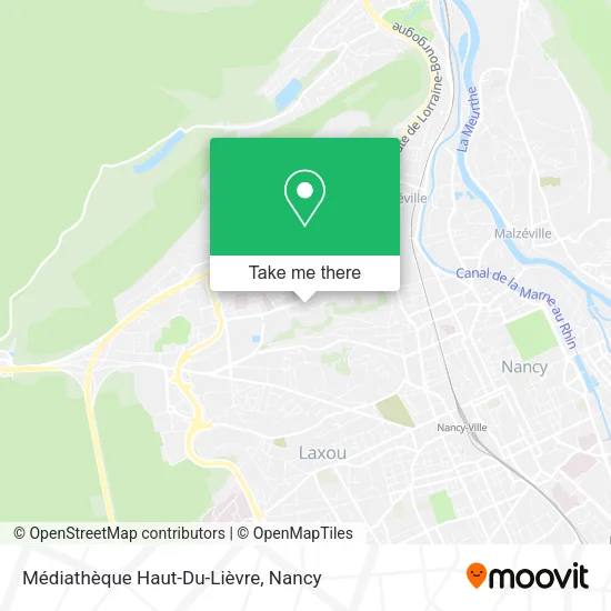 Médiathèque Haut-Du-Lièvre map