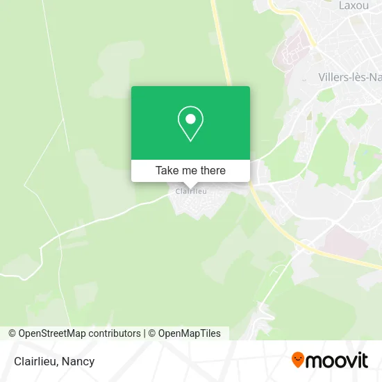 Clairlieu map