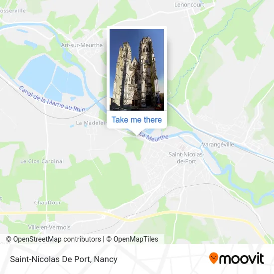 Saint-Nicolas De Port map