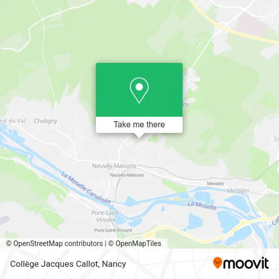 Collège Jacques Callot map