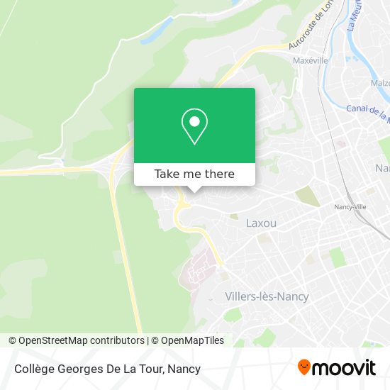 Collège Georges De La Tour map