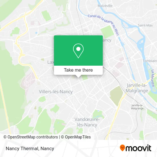 Nancy Thermal map