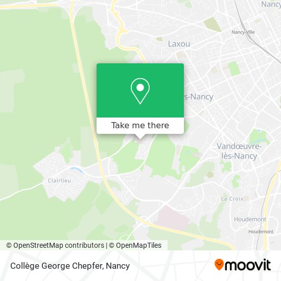 Collège George Chepfer map