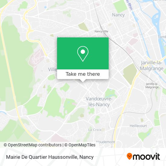 Mairie De Quartier Haussonville map