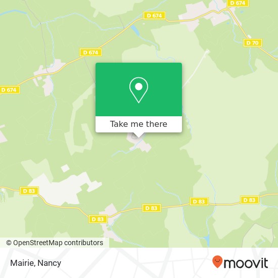 Mairie map