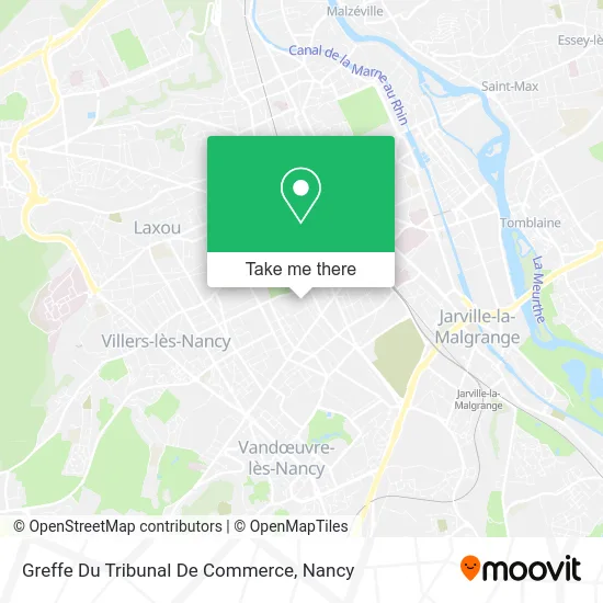 Greffe Du Tribunal De Commerce map