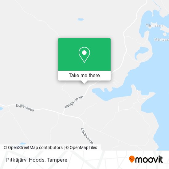 Pitkäjärvi Hoods map