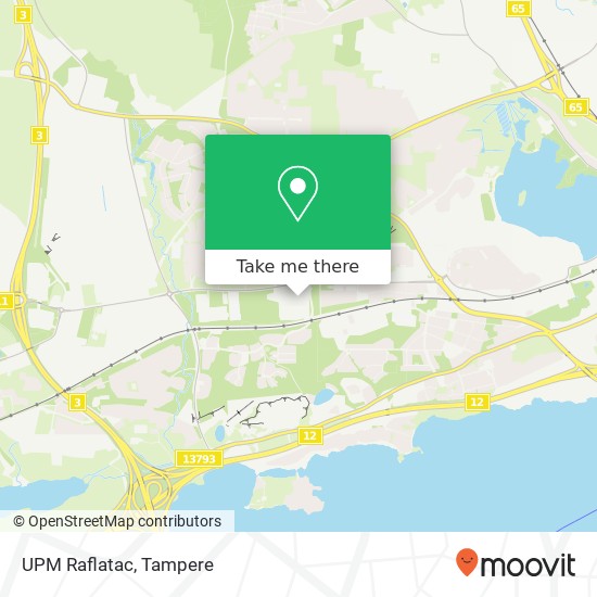 UPM Raflatac map