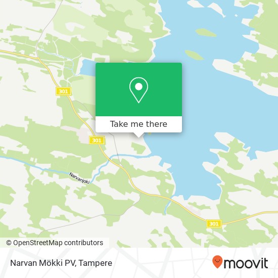 Narvan Mökki PV map
