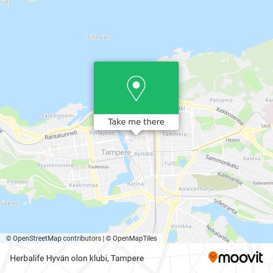 Herbalife Hyvän olon klubi map