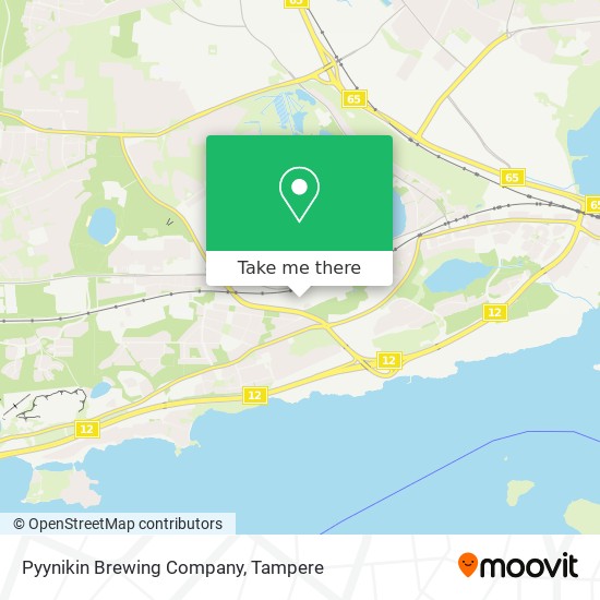 Pyynikin Brewing Company map