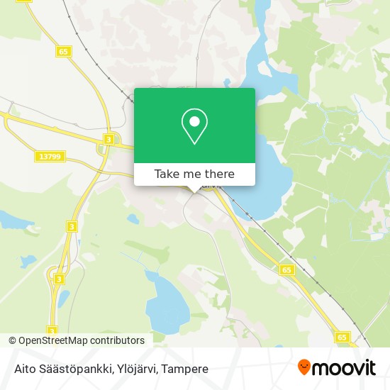 Aito Säästöpankki, Ylöjärvi map