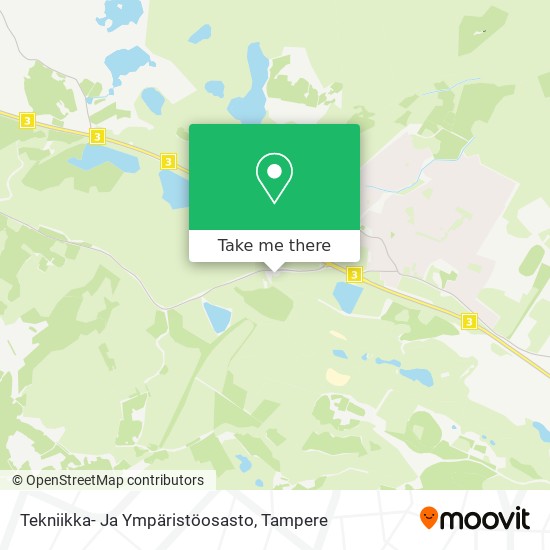 Tekniikka- Ja Ympäristöosasto map