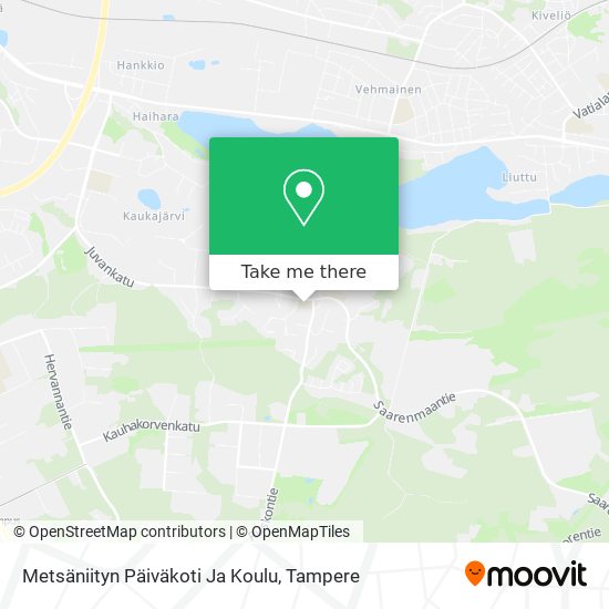 Metsäniityn Päiväkoti Ja Koulu map