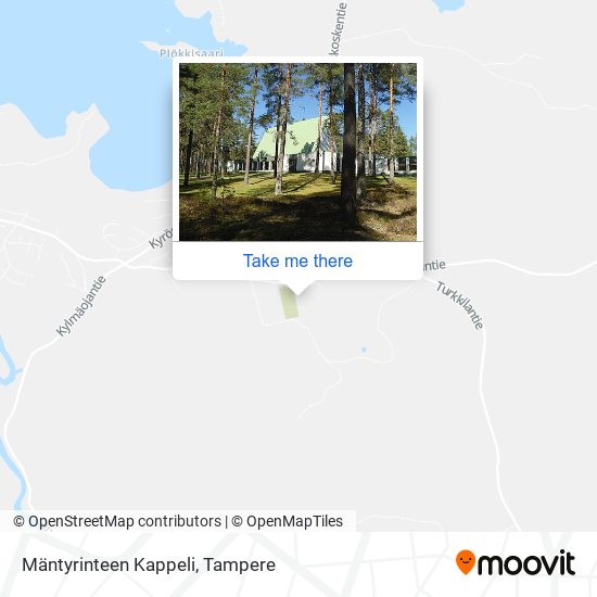 Mäntyrinteen Kappeli map